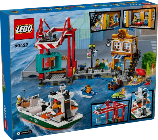 Picture of LEGO City 60422 Seaside Harbour with Cargo Ship