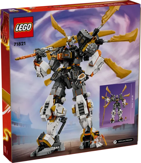 LEGO Ninjago 71821 Cole's Titan Dragon Mech package