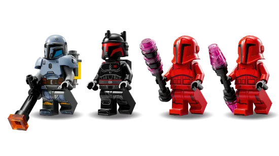 Picture of LEGO Star Wars 75386 Paz Vizsla and Moff Gideon Battle