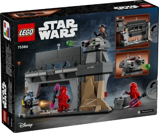 Picture of LEGO Star Wars 75386 Paz Vizsla and Moff Gideon Battle