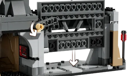 Picture of LEGO Star Wars 75386 Paz Vizsla and Moff Gideon Battle