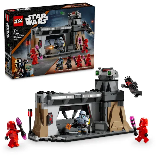 Picture of LEGO Star Wars 75386 Paz Vizsla and Moff Gideon Battle