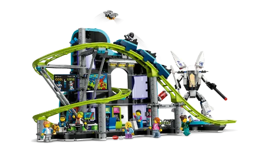 Picture of LEGO City 60421 Robot World Roller-Coaster Park