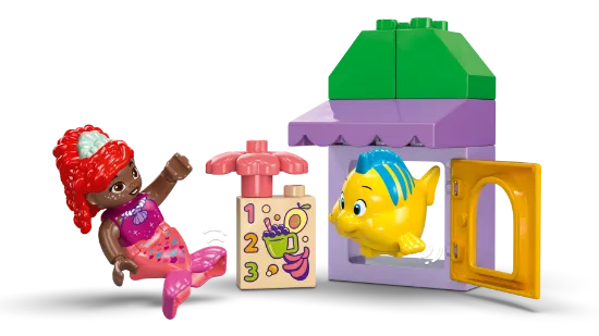 Picture of LEGO DUPLO Disney TM 10420 Ariel and Flounder's Café Stand