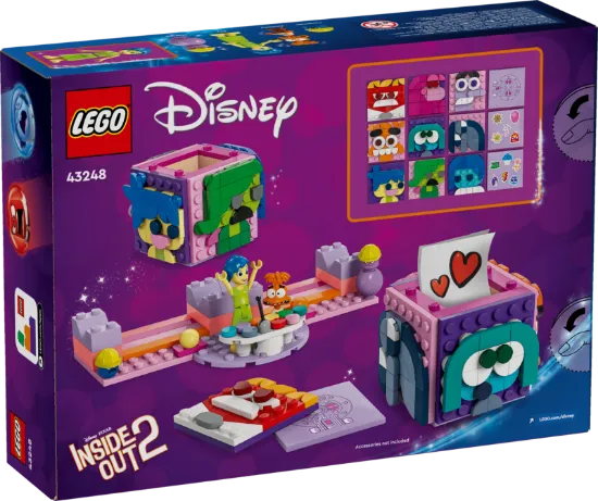 LEGO Disney Pixar 43248 Inside Out 2 Mood Cubes