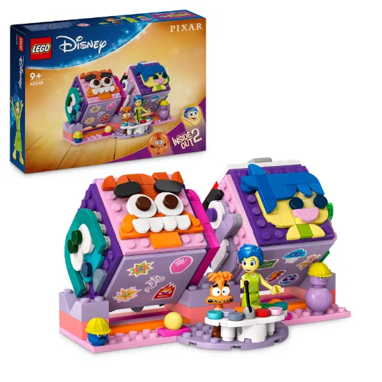 LEGO Disney Pixar 43248 Inside Out 2 Mood Cubes package