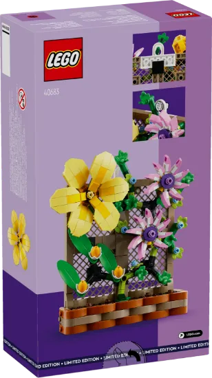 LEGO 40683 Flower Trellis Display package