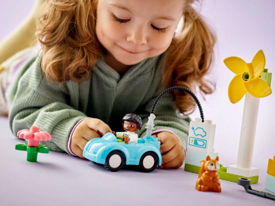 Picture of LEGO Duplo 10985 Wind Turbine and Electric Car