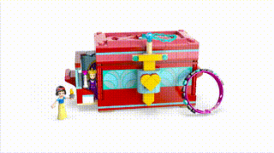 LEGO Disney Princess 43276 Snow White's Jewellery Box, 360 VDO