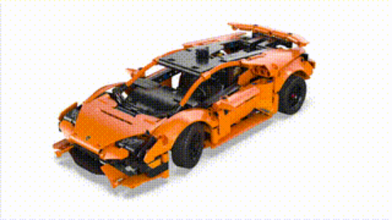 Picture of LEGO Technic 42196 Lamborghini Huracán Tecnica Orange