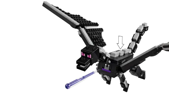 Picture of LEGO Minecraft 21264 The Ender Dragon and End Ship