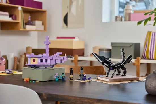 Picture of LEGO Minecraft 21264 The Ender Dragon and End Ship