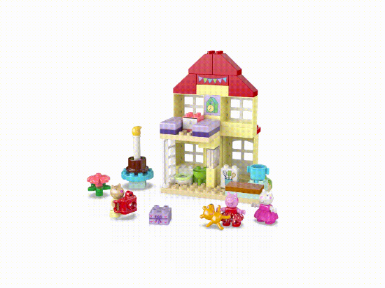 Picture of LEGO DUPLO Peppa Pig 10433 Peppa Pig Birthday House