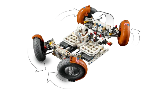Picture of LEGO Technic 42182 NASA Apollo Lunar Roving Veh.. V29