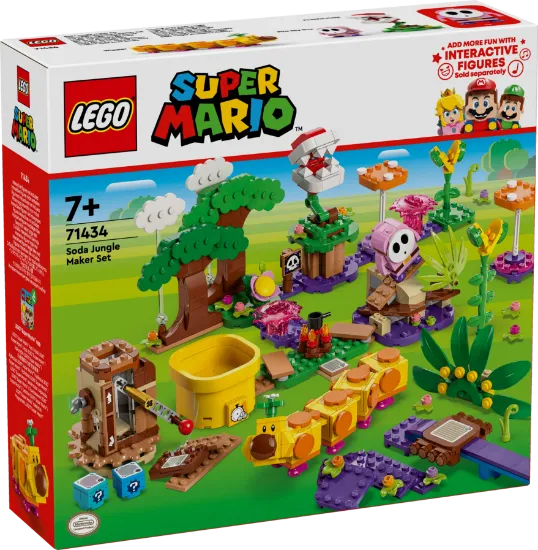 Picture of LEGO Super Mario 71434 Soda Jungle Maker Set V29