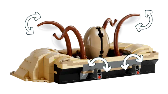Picture of  LEGO Star Wars 75396 Desert Skiff & Sarlacc Pit