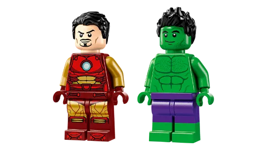Picture of LEGO Super Heroes Marvel 76287 Iron Man with Bike and The Hulk