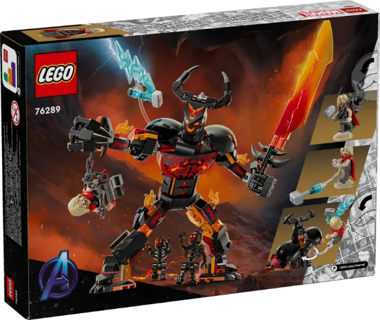 Picture of LEGO Super Heroes Marvel 76289 Thor vs. Surtur Construction Figure
