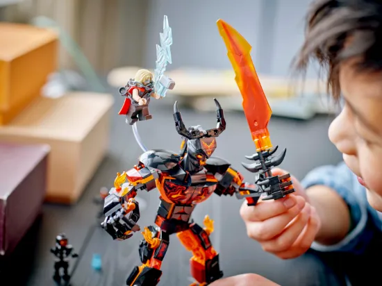 Picture of LEGO Super Heroes Marvel 76289 Thor vs. Surtur Construction Figure