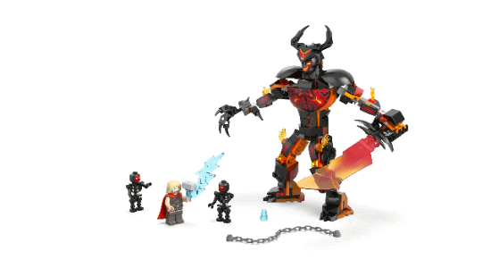 Picture of LEGO Super Heroes Marvel 76289 Thor vs. Surtur Construction Figure