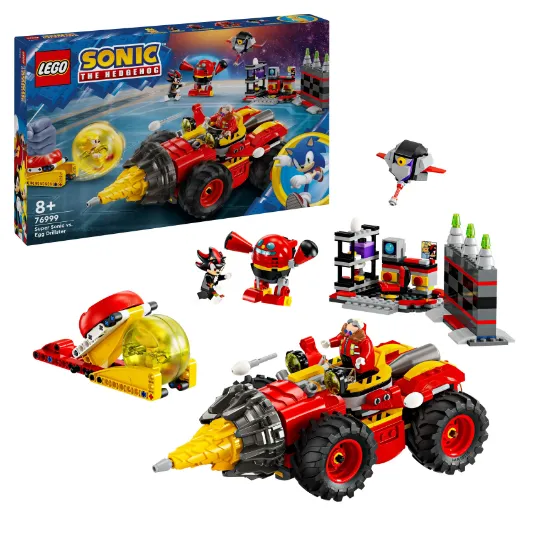 Picture of LEGO Sonic 76999 Super Sonic vs. Egg Drillster