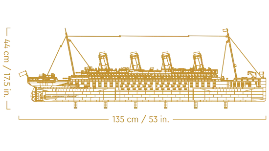 Picture of LEGO Icons 10294 Titanic 