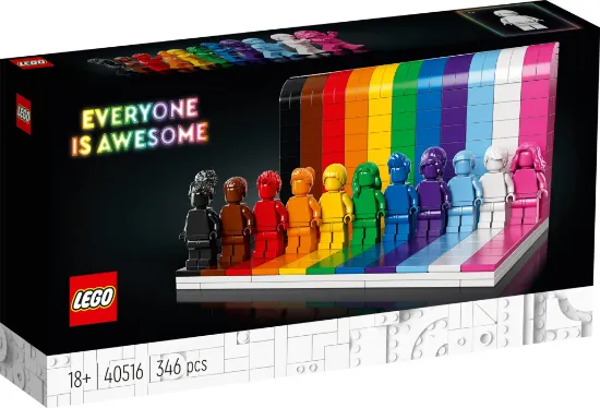 Picture of LEGO 40516 MINIFIGURE RAINBOW