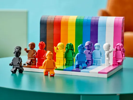 Picture of LEGO 40516 MINIFIGURE RAINBOW