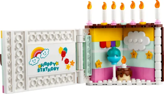 Picture of LEGO 40641 Birthday Cake V29