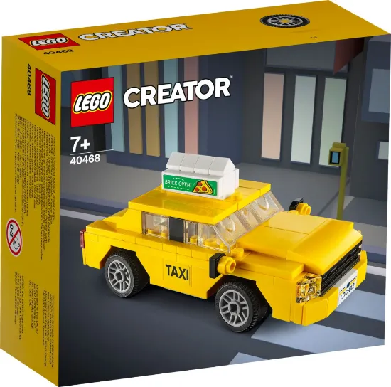 Picture of LEGO 40468 YELLOW TAXI V29