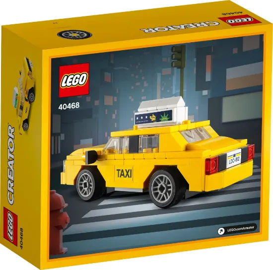 Picture of LEGO 40468 YELLOW TAXI V29