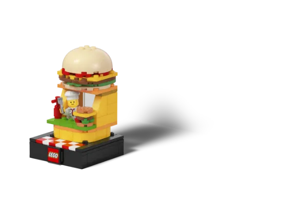 LEGO Burger Stall