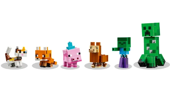Picture of LEGO Minecraft 21281 Baby Pig's Birthday Celebration
