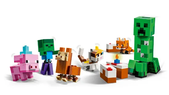 Picture of LEGO Minecraft 21281 Baby Pig's Birthday Celebration