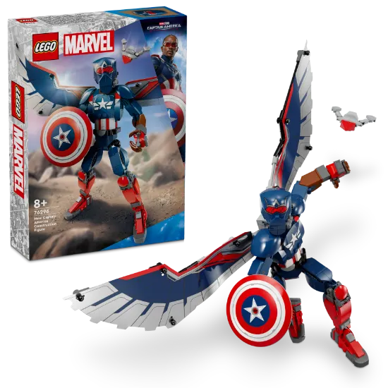 Picture of LEGO Super Heroes 76296 New Captain America Construction Figure