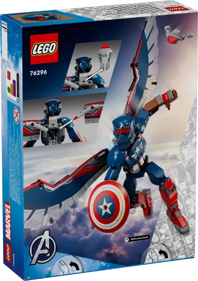 Picture of LEGO Super Heroes 76296 New Captain America Construction Figure