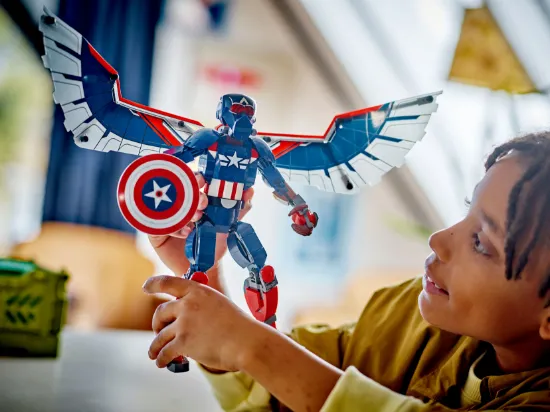 Picture of LEGO Super Heroes 76296 New Captain America Construction Figure