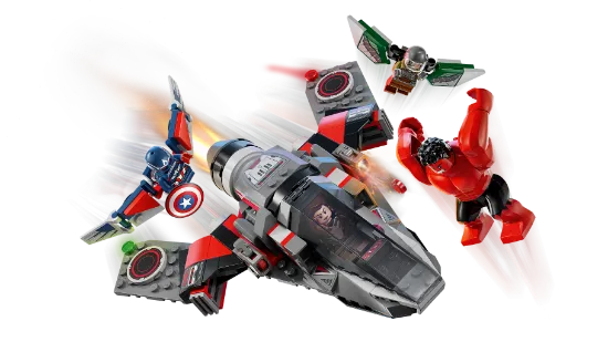 Picture of LEGO Super Heroes 76292 Captain America vs. Red Hulk Battle