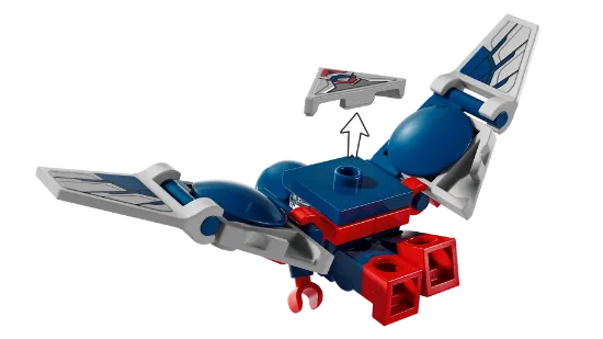 Picture of LEGO Super Heroes 76292 Captain America vs. Red Hulk Battle