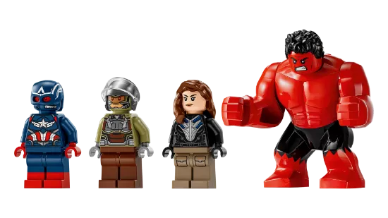Picture of LEGO Super Heroes 76292 Captain America vs. Red Hulk Battle