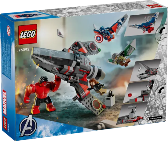 Picture of LEGO Super Heroes 76292 Captain America vs. Red Hulk Battle