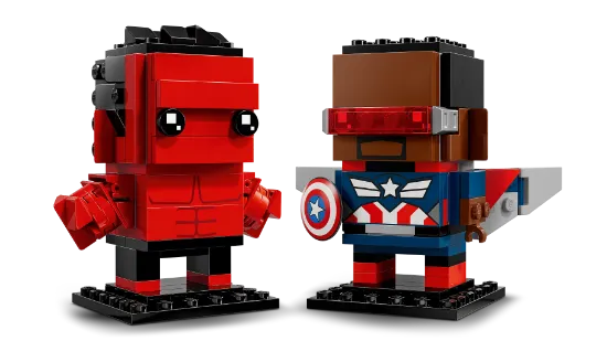 Picture of LEGO Super Heroes 40668 Captain America & Red Hulk Figures
