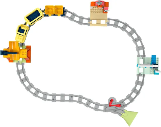 Picture of LEGO DUPLO Town 10428 Big Interactive Community Train 