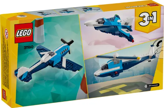Picture of LEGO Creator 3in1 31160 Aircraft: Race Plane 