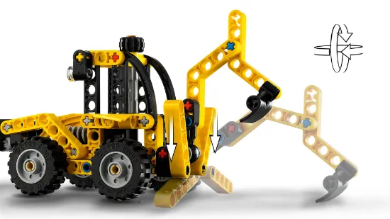 LEGO Technic 42197 Backhoe Loader 