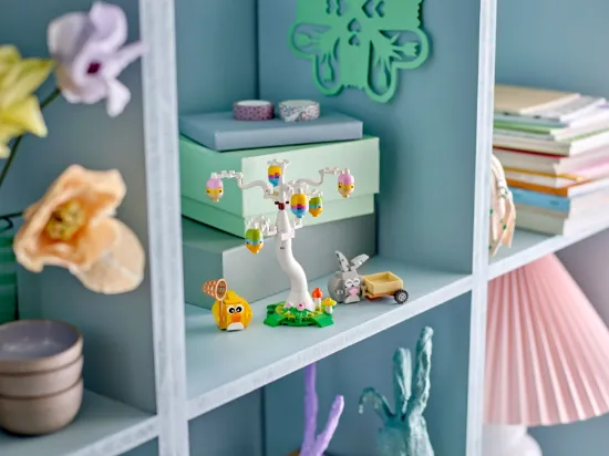 Picture of LEGO 40808 Easter Bunny and Chick Egg Hunt