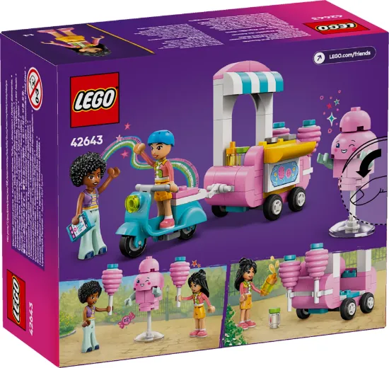 Picture of LEGO Friends 42643 Candyfloss Stand and Scooter