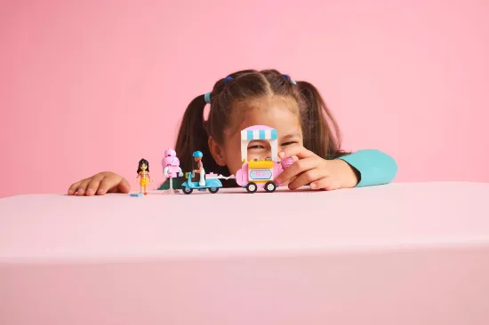 Picture of LEGO Friends 42643 Candyfloss Stand and Scooter