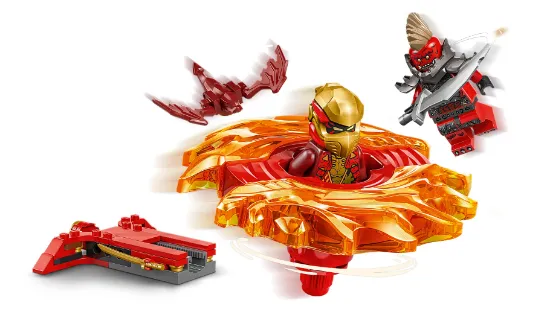 Picture of LEGO NINJAGO 71823 Kai Dragon Spinjitzu Spinner 