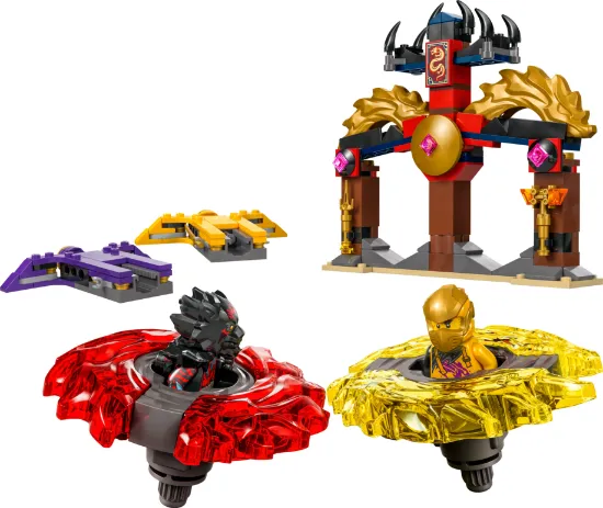 LEGO NINJAGO 71826 Dragon Spinjitzu Battle Pack for boys